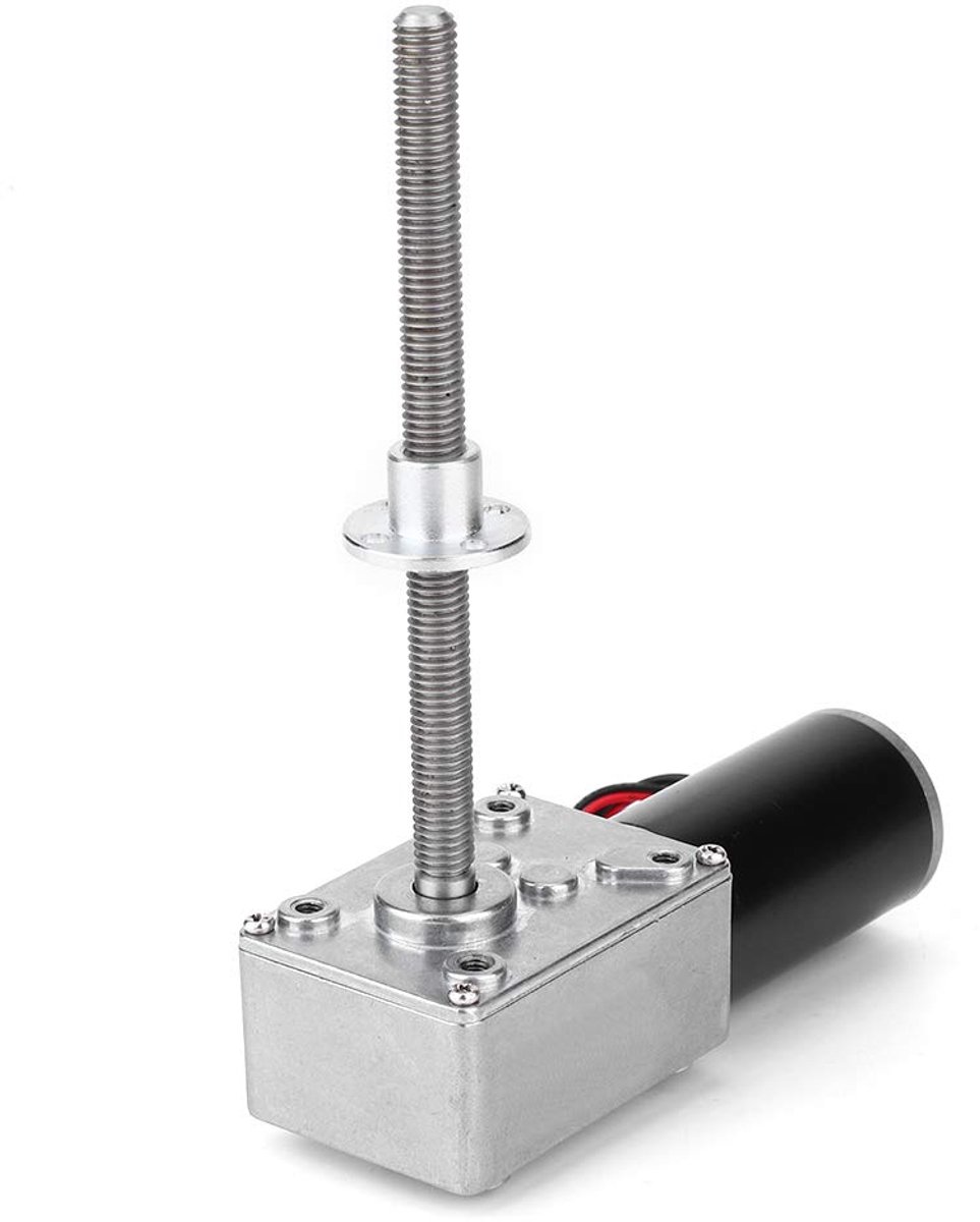 SnelShoppen - Reduction Ratio 200 Hoge Koppel Tandwielmotor, 1280 M8, Dubbele As Slakkenmotor, Coaxiale Motor met Flens voor Industriële Toepassingen
