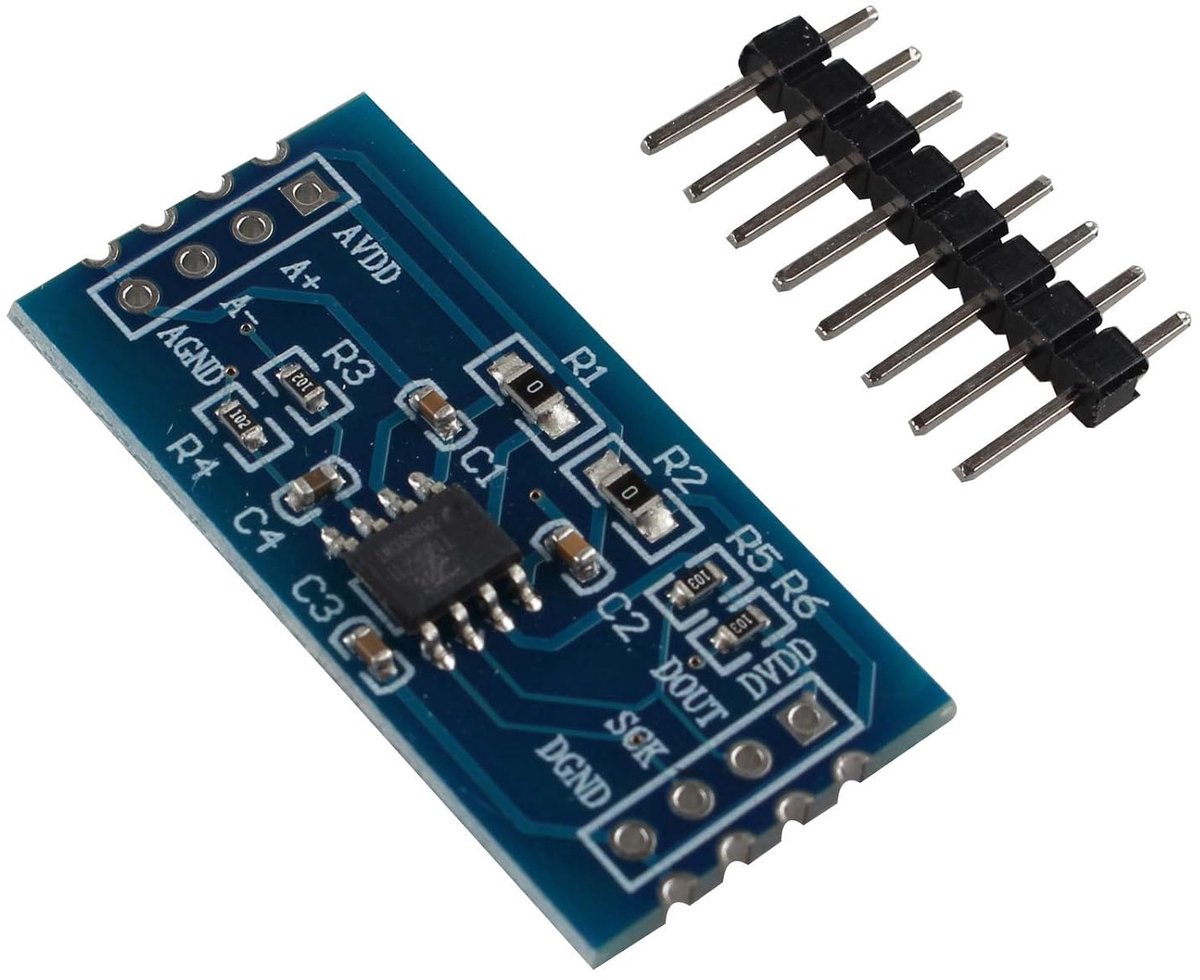SnelShoppen - TM7711 Module Elektronische Weegsensor 24-bits AD Module Microcontroller HX710A SCM Druksensor voor Hoge Precisie Weegschalen