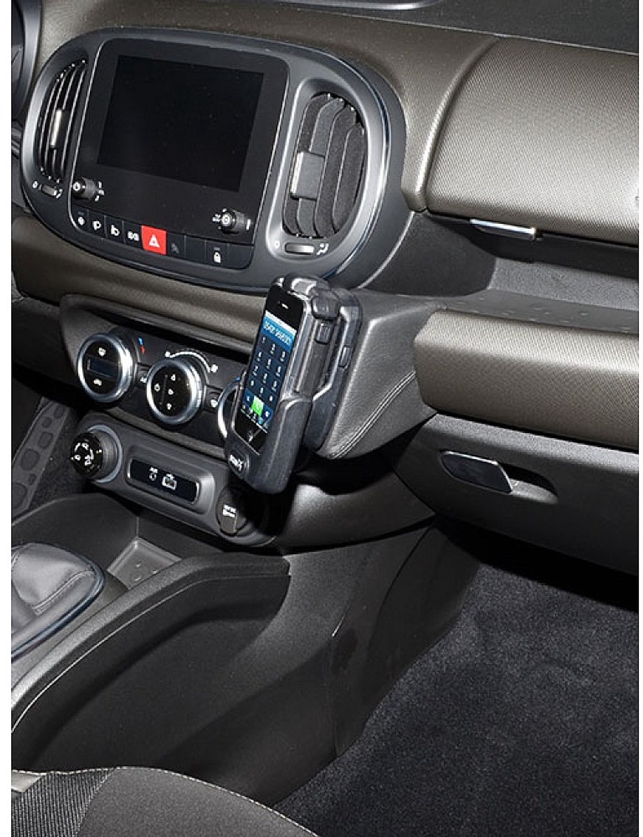 Kuda houder geschikt voor Fiat 500L 06/2017-2019 Kleur: Zwart