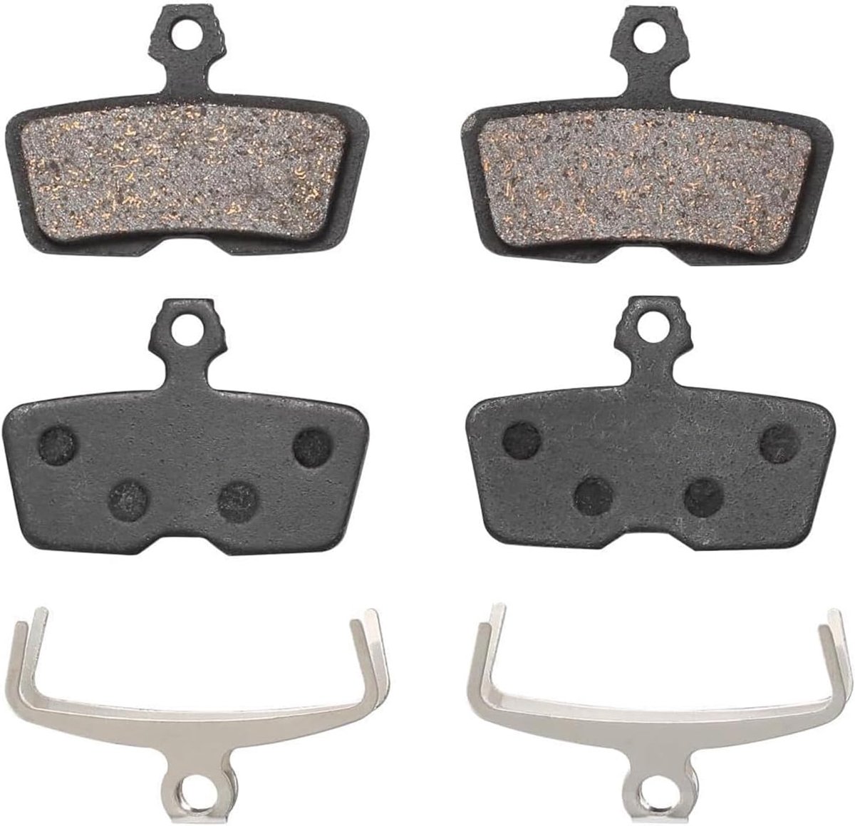 SnelShoppen - 2 Pairs Fietsschijfremblokken, Remblokken voor Avid Code R/RS/RSC, Guide RE, G2 RE, DB8, Motive, Semi-metaal/Ceramisch/Sintered, Voor MT