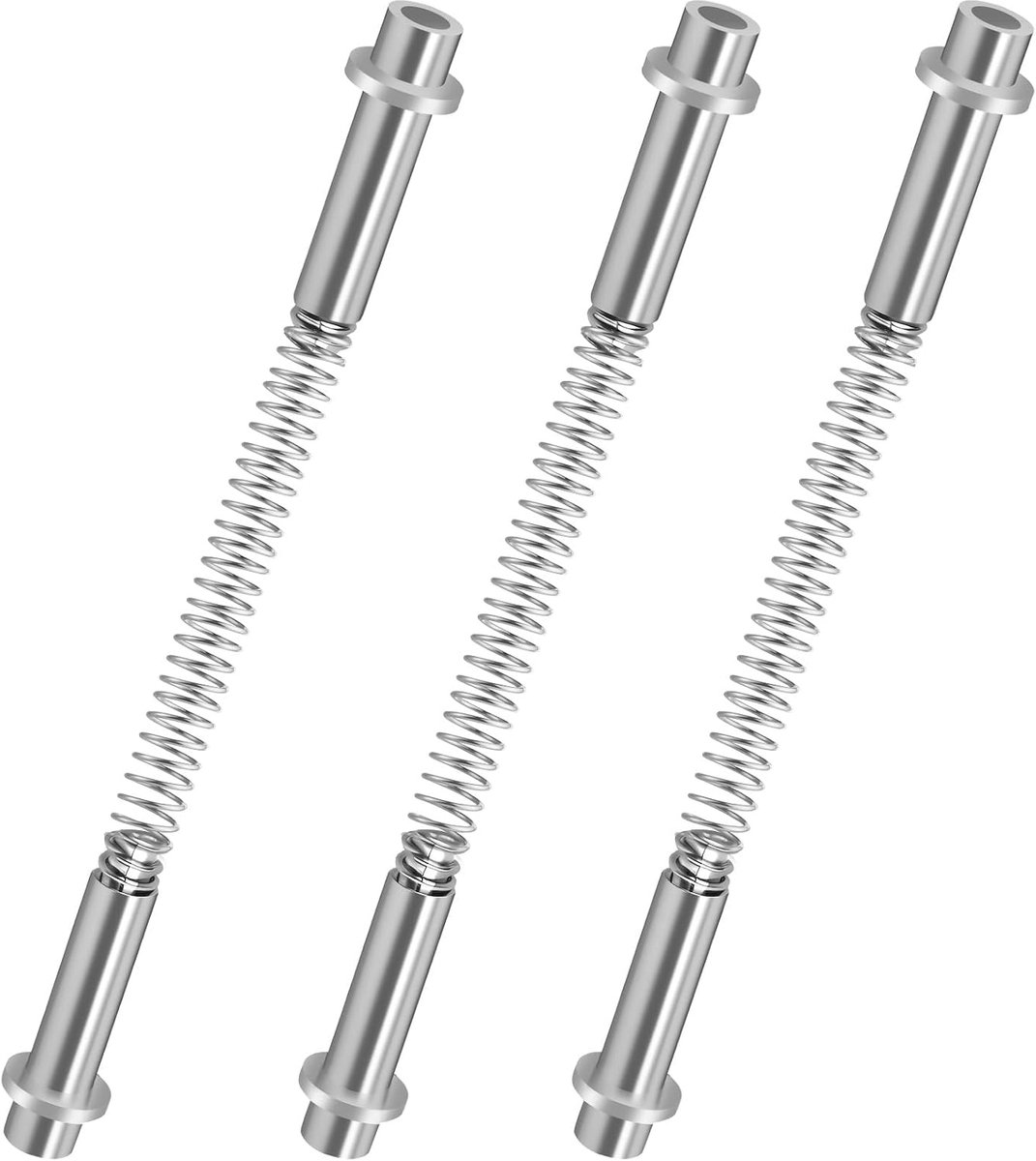 SnelShoppen - 3 Stormdeur Scharnierpen Set, Vervangende Scharnieronderdelen, Aluminium Scharnier Gereedschap, 6 Stuks Scharnierpennen, 6 Stuks Caniste