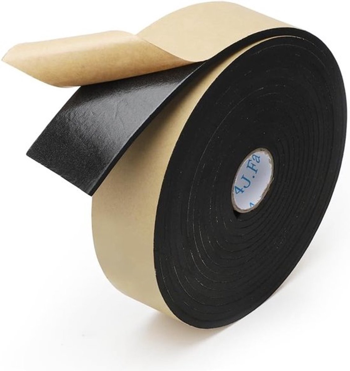 Zelfklevende Schuimafdichtingstape voor Ramen, Deuren en Meubels - Geluiddemping, Trillingsisolatie, Waterdicht (50 mm x 5 mm x 6 m)