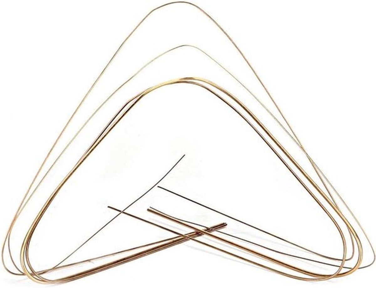 Solderdraadset van 4 stuks, 0,5 mm tot 1,5 mm, Laag-temperatuur Solderen voor Metaal, Goud- en Zilver Solderdraad