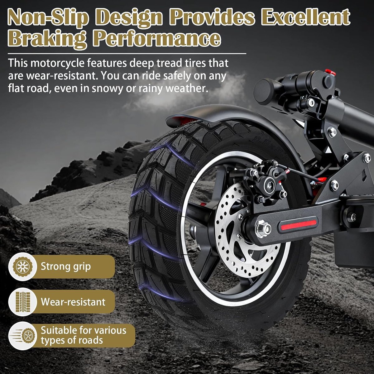 SnelShoppen - Set van 2 Elektrische Scooterbanden en Binnenbanden voor Mijia Xiaomi M365/M365 Pro/1S - Antislip Reservewielen met Butyl Rubber Binnenb