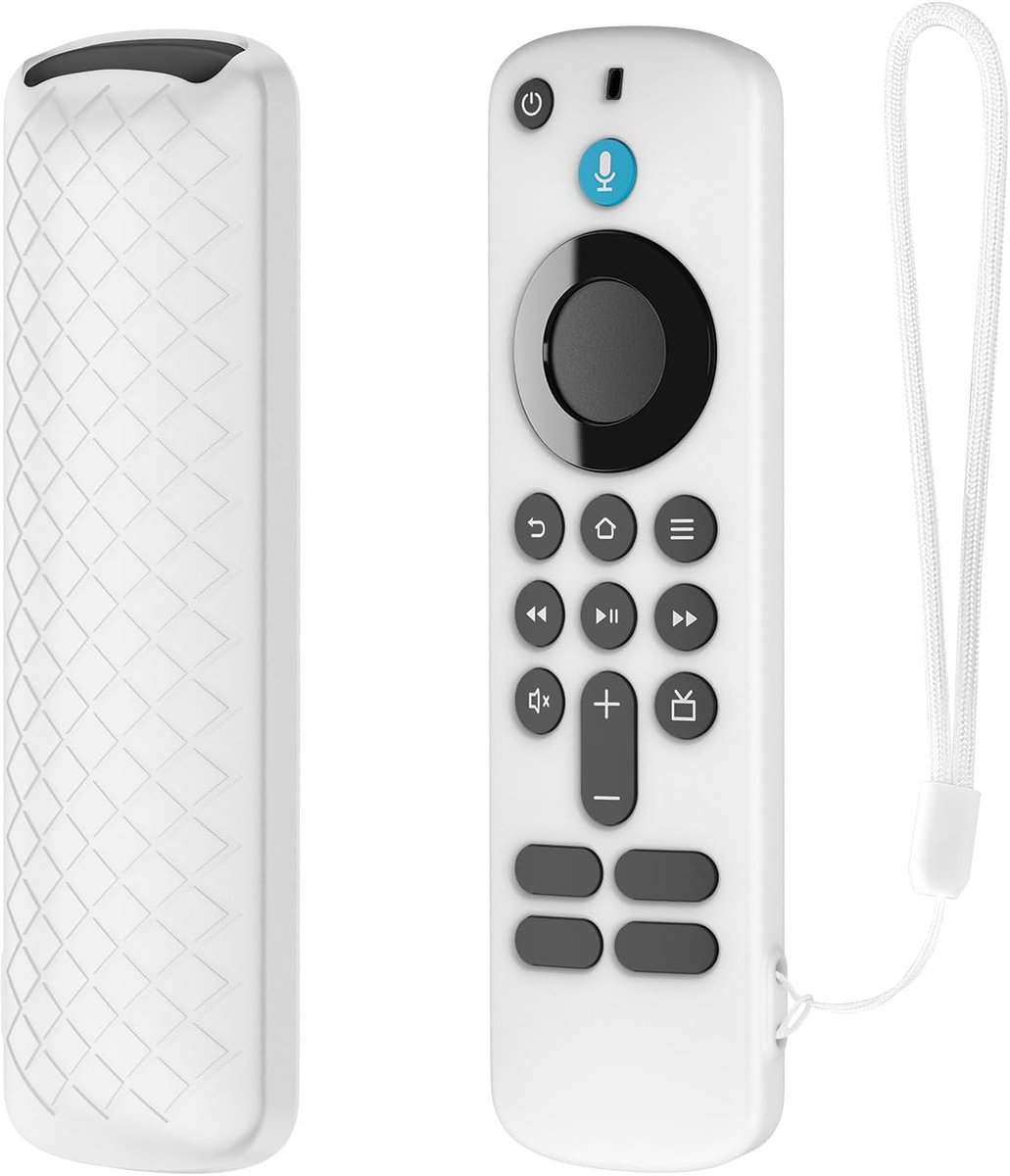 SnelShoppen - Remote Control Hoes voor Firetv Stick 4K HD 2e Generatie (2024) / Pioneer Stemafstandsbediening Hoes, Antislip Siliconen Beschermhoes, T