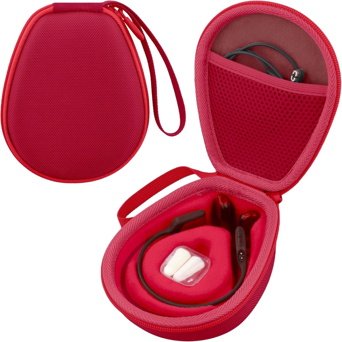SnelShoppen - Opberghoes voor Draadloze Botgeleiding Sport Headset, Bescherming, Slapen, Ultra Laag Vermogen, Geschikt voor Open Run Pro, Open Move, O