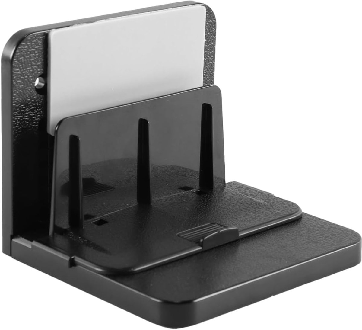 SnelShoppen - Universele Wandbeugel voor TV-Boxen, Netwerk Switches, Modems, Routers - Multifunctionele Houder met Schroefinstallatie - Efficiënte Org