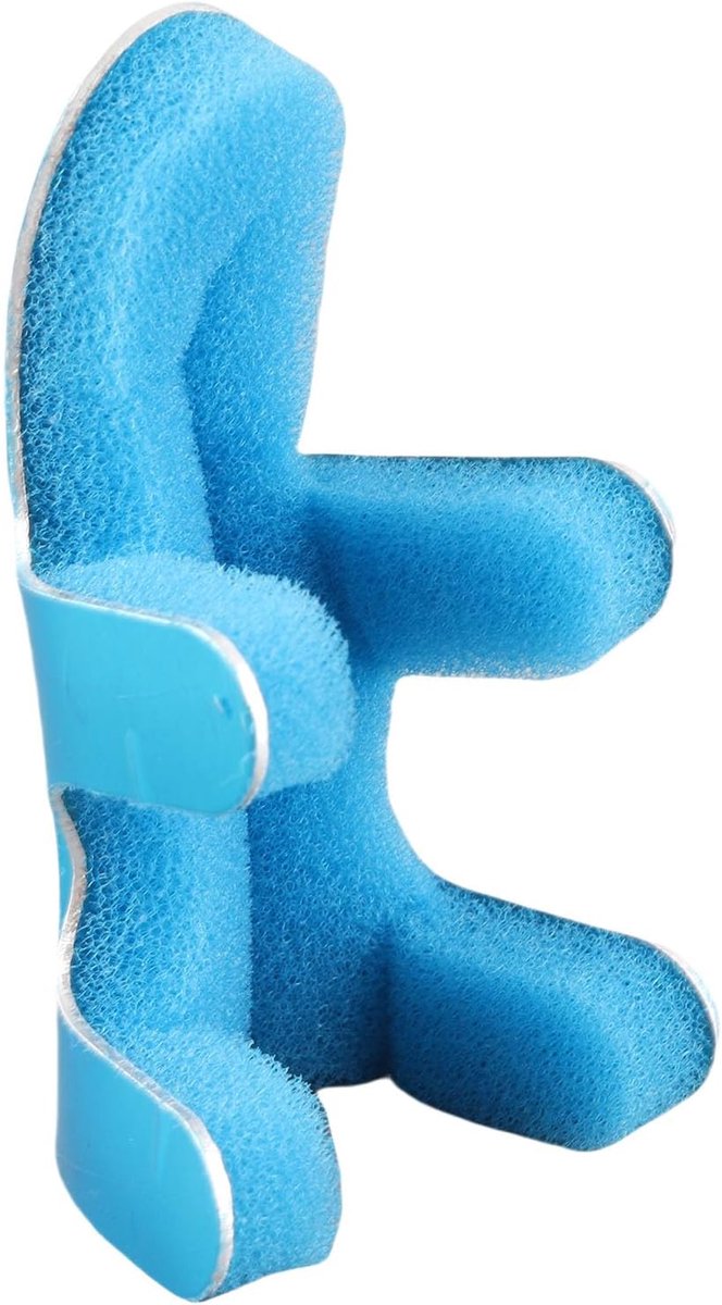 SnelShoppen - Finger Splint, Kikker Type, Verstelbare Bevestigingsriem met Aluminium Houder, Voor Peesontspanning en Pijnverlichting, Voor Duim en Vin