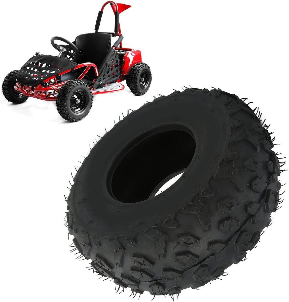 Winterband 145/70-6 voor ATV en quads - Lekbestendig, slijtvast en met anti-lek spijkers voor optimale grip en veiligheid