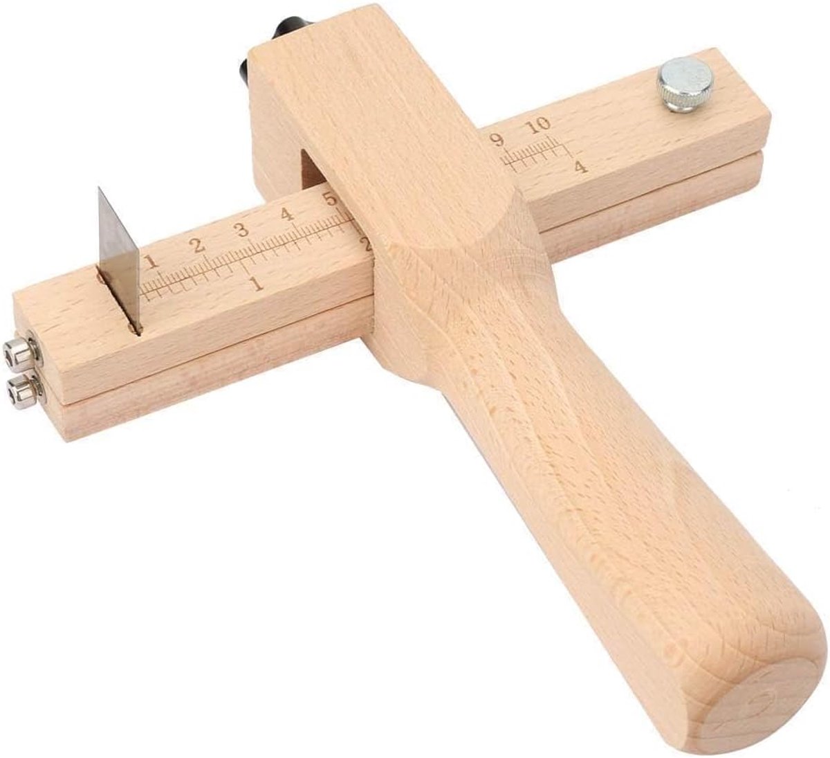 SnelShoppen - Verstelbare Lederen Snijmachine voor Stroppen, DIY Handgereedschap, Hout, Precisie Snijden, Lederen Riemen, Creatieve Projecten
