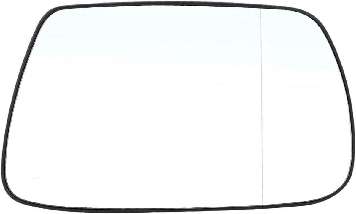 SnelShoppen - Spiegelglas rechts verwarmd voor Jeep Grand Cherokee 2005-2010 - Vervangend auto-onderdeel - Hoogwaardige zichtbaarheid
