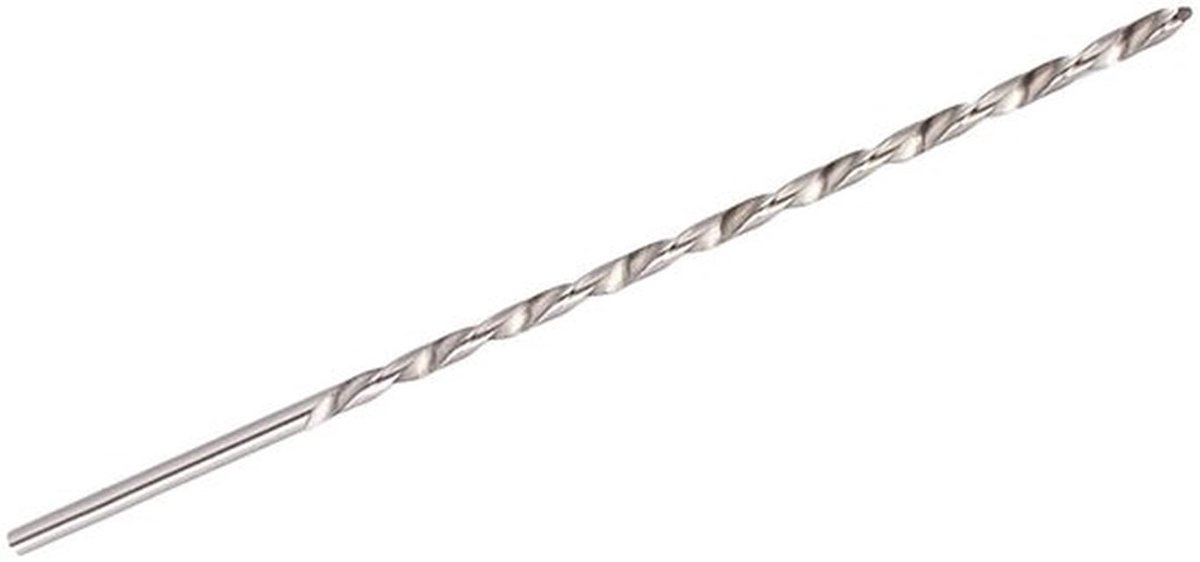 Helicoidale HSS Boor met Rechte Schacht, Extra Lange Houtboor van 200mm, 4mm Diameter voor Houtbewerking en Precisieboorwerkzaamheden