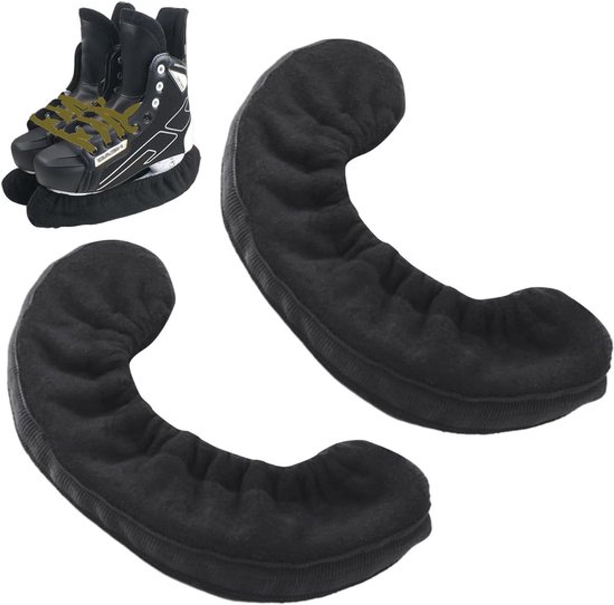 Schaatsbeschermers - microvezel antislip beschermhoes voor schaatsen, bescherming en accessoires voor ijs- en kunstrijden, geschikt voor kinderen en volwassenen