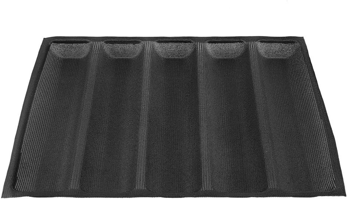 SnelShoppen - French Bread Bakvorm Baguette Bakvorm Veilig voor Oven, Magnetron en Vriezer, 250 °C Hittebestendig, Voedselveilige Siliconen, Ideaal vo