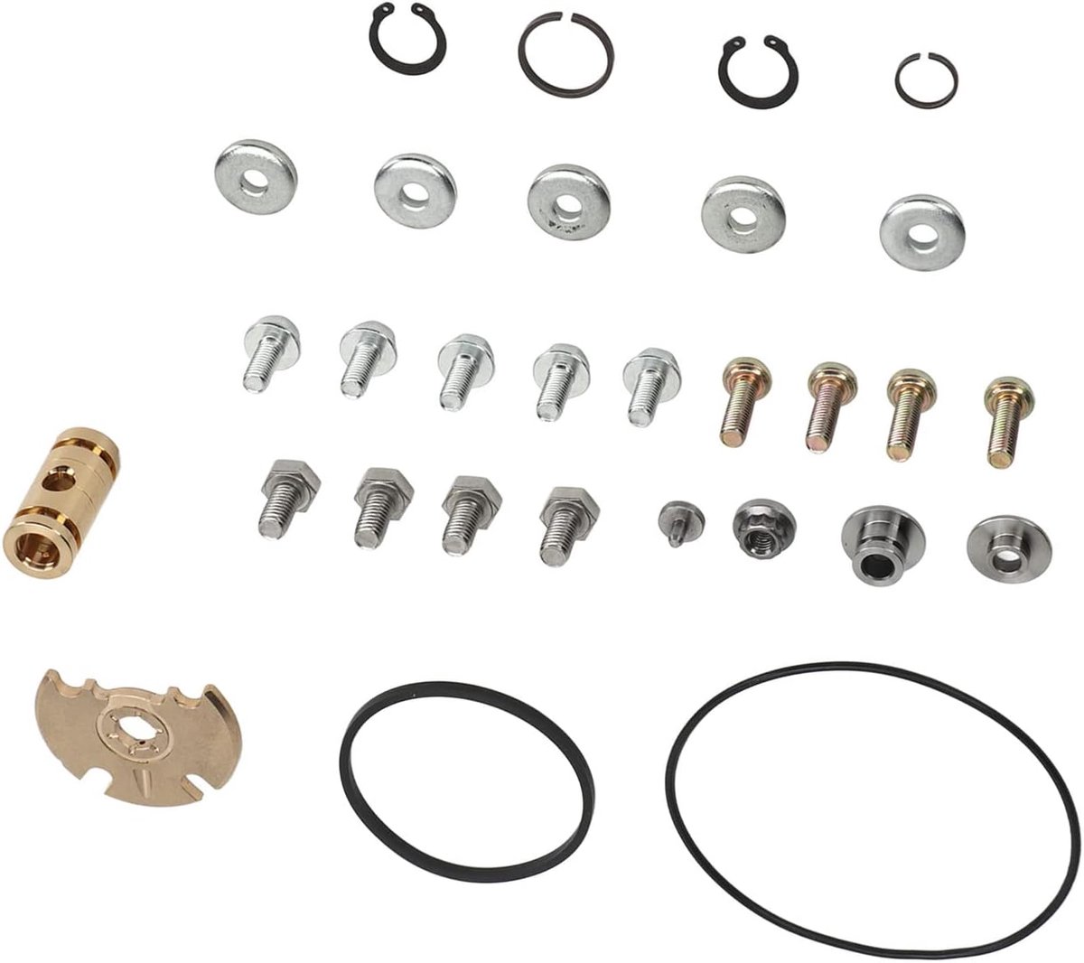 SnelShoppen - Turbo Rebuild Kit GT1749V GT15 GT17 GT18 GT20 GT22 - Turbo Reparatieset voor Garrett Turbochargers, Hoogwaardige Onderdelen, Compleet, D