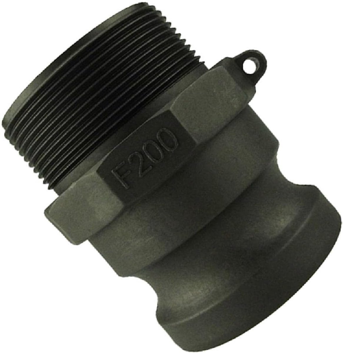 SnelShoppen - 1" Polypropyleen F Type Snelkoppeling Adapter, 1 stuk, 1" Maat, Hoogwaardige Slangkoppeling voor Industrie en Tuin