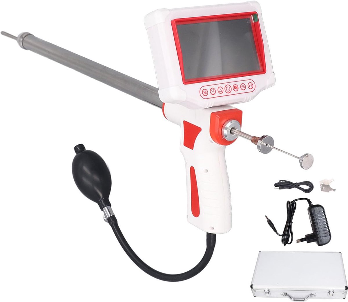 SnelShoppen - Rotatable HD Scherm Visuele Inseminatiepistool voor Vee met Foto-opname, Kunstmatige Inseminatiepistool met Multifunctioneel Ontwerp en