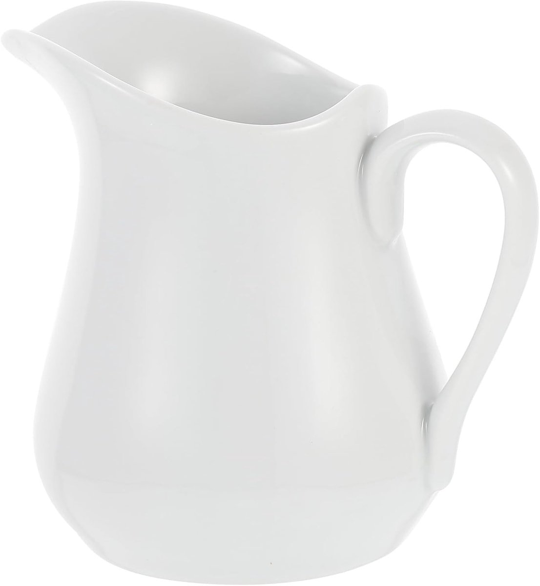 SnelShoppen - Ceramische Melkkan 250ml - Kleurvol Servies voor Koffie, Saus, Room - Handvat - Perfect voor Keuken, Feestjes en Camping