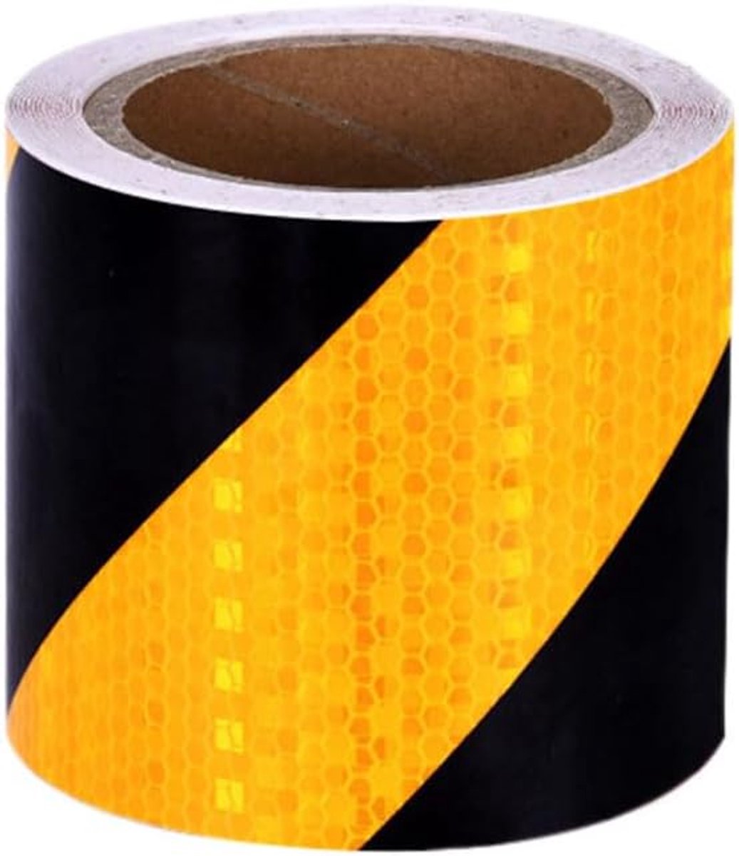Reflective Tape, Self-Adhesive, Reflective Adhesive Tape, 10 cm x 10 m, Waterproof, Reflective Adhesive Adhesive - ShopVlot