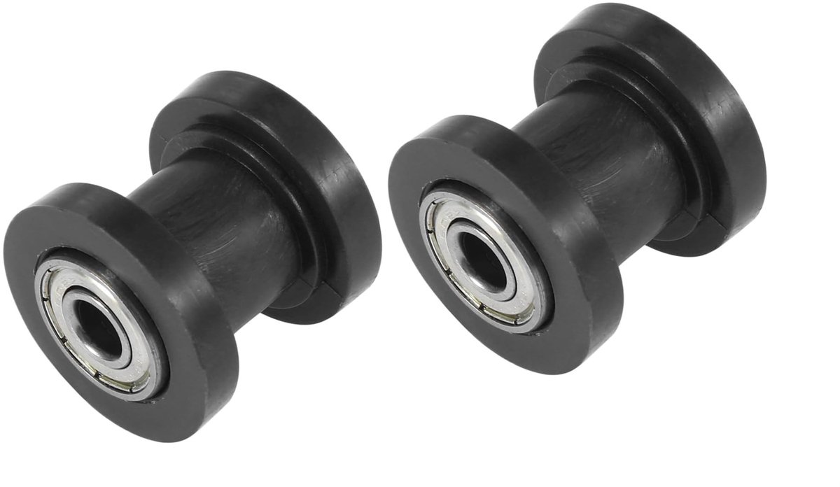 Solidchoice - 2 Stuks 8 mm Kettingspanners - Rolschuiver met Kogellagers