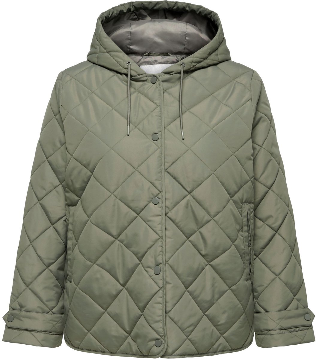 ONLY CARMAKOMA - CARJULIET QUILTED HOOD JACKET OTW Dames Jas