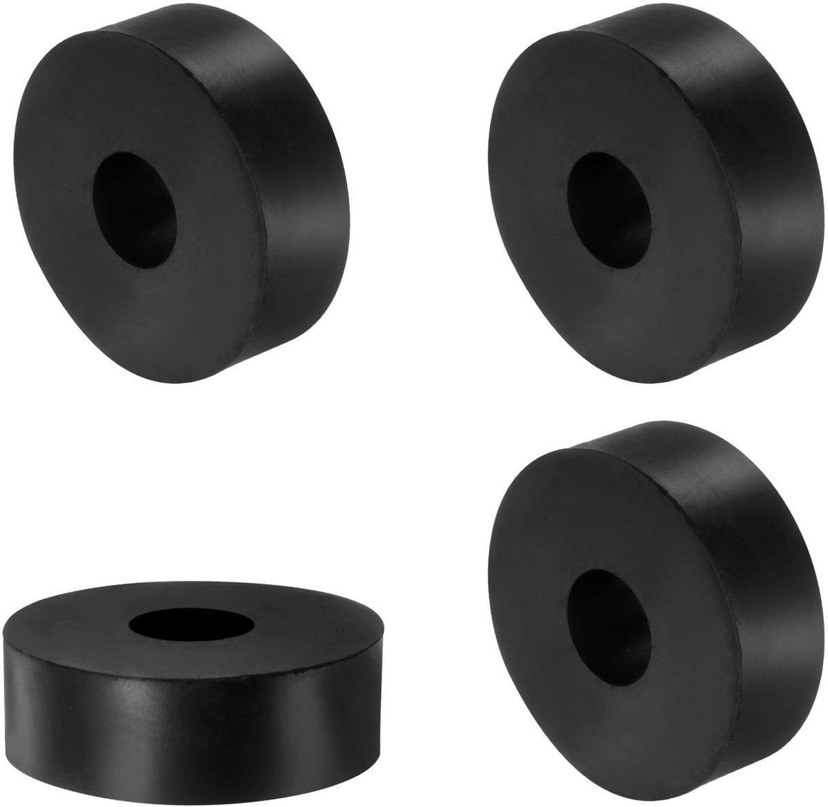 Solidchoice - Rubberen Sluitringen 60 mm voor Afstandhouders - 4 Stuks