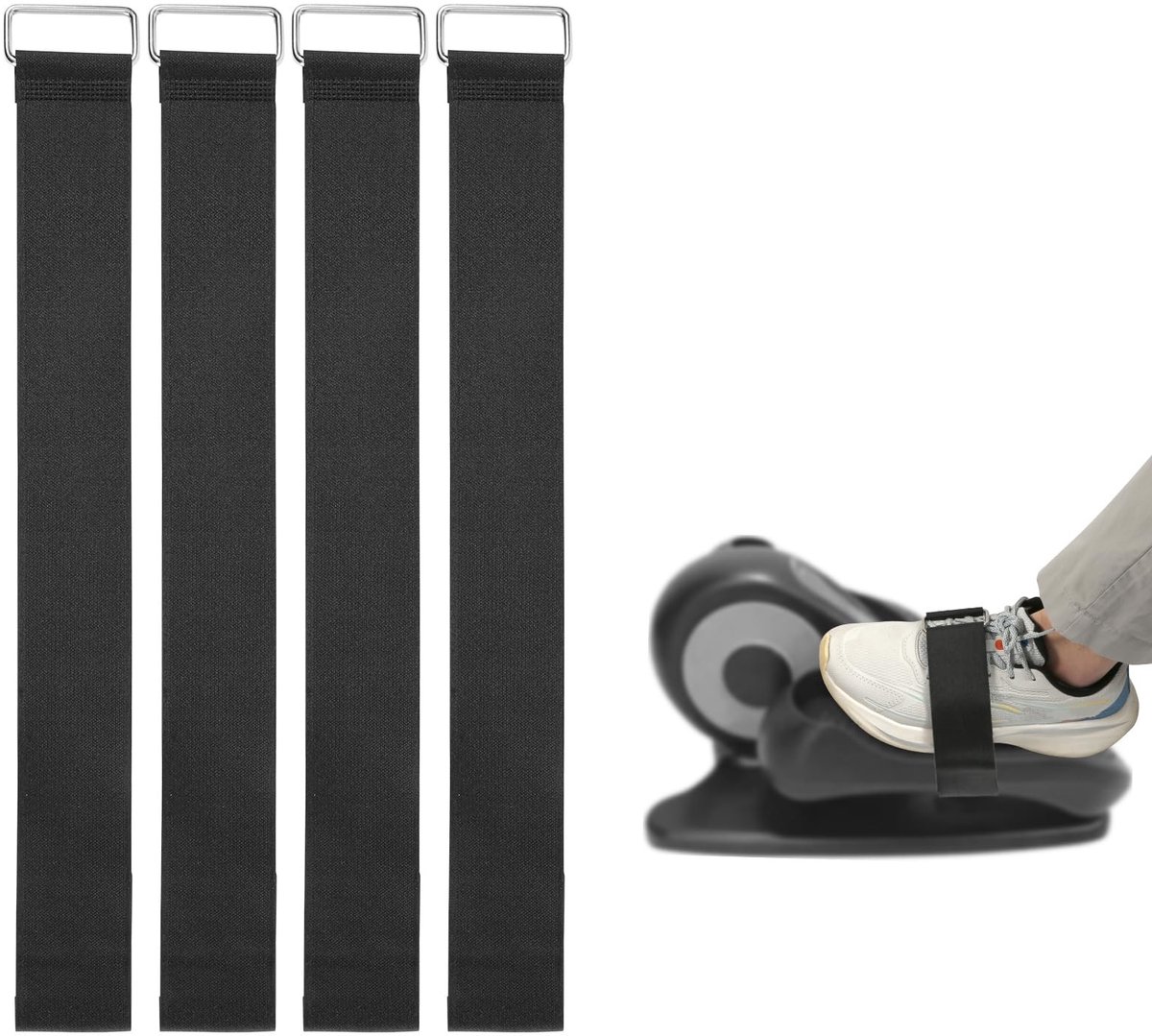 Solidchoice - Universele Verstelbare Pedal Straps voor Fitness Apparatuur