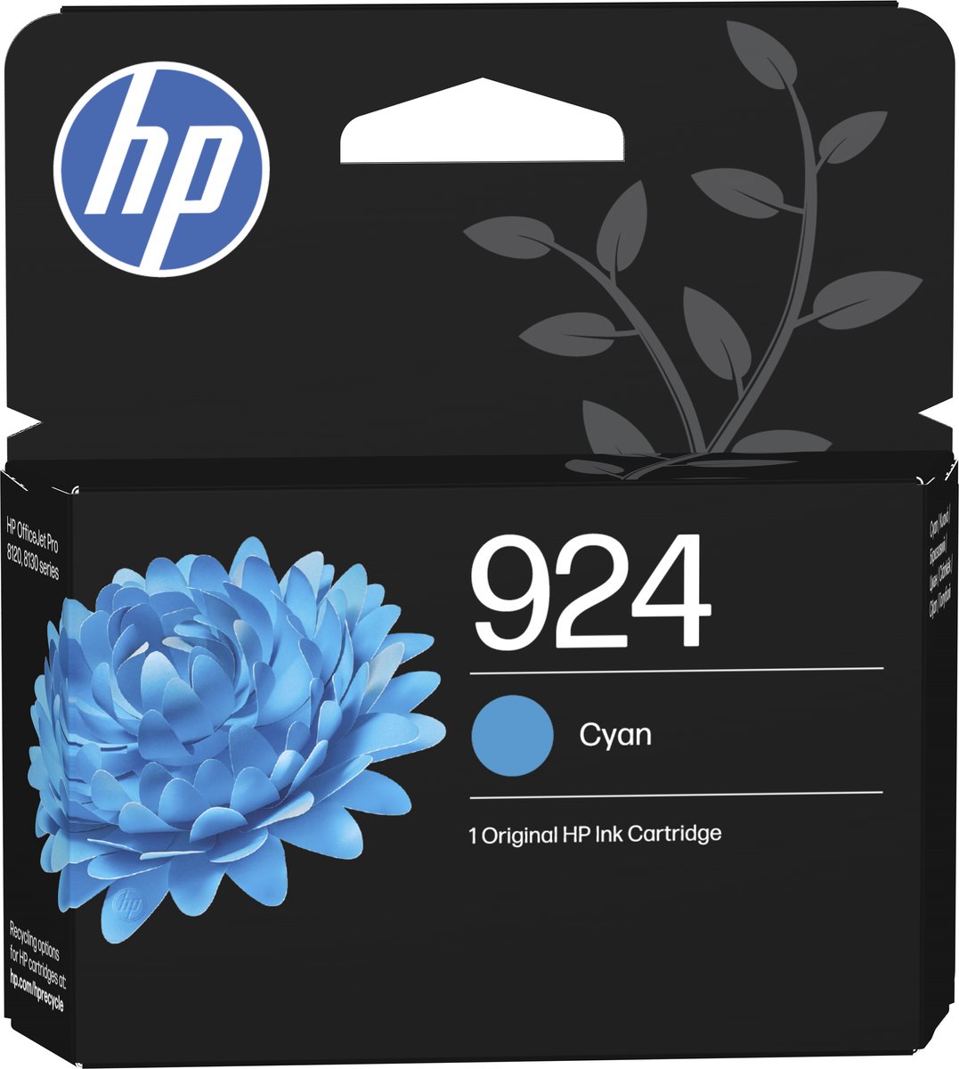 HP Inktcartridge 924 Origineel Single Cyaan 4K0U3NE