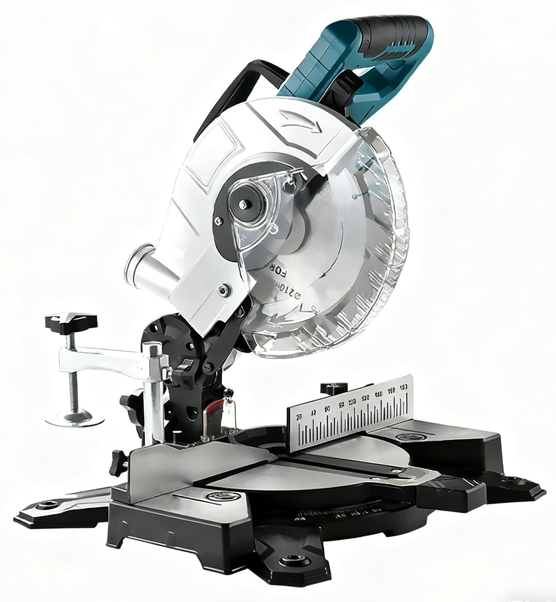 Solidchoice - Professionele Schuifverstekzaag met Laser - Compatibel met Makita 18V