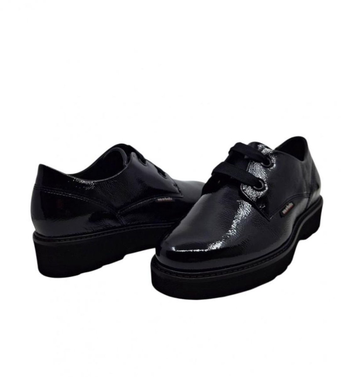 Mobils Veterschoenen - Mobils orelia vernis black veterschoen