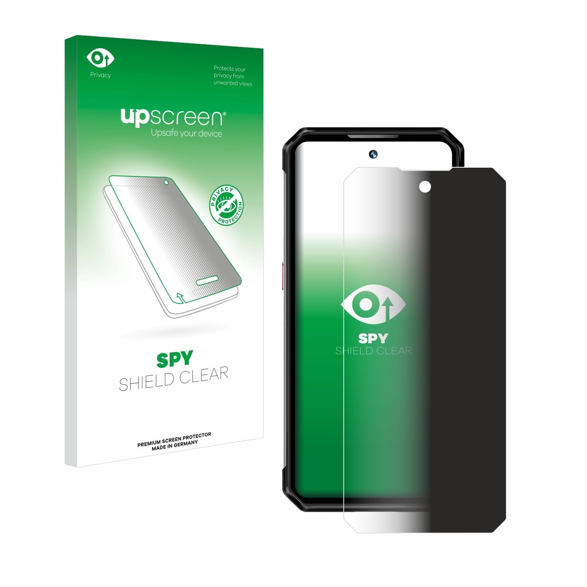 upscreen - privacy screenprotector voor Oukitel WP21 - Folie Beschermfolie Blauwlichtfilter