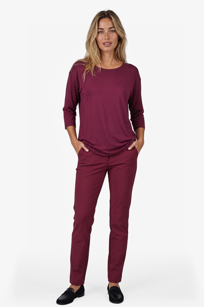 DIDI Dames Pants Dock Windsor wine maat 40