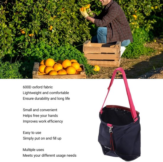 Solidchoice - Fruit Plukzak van Duurzaam Oxford Doek van Solidchoice — afbeelding 4