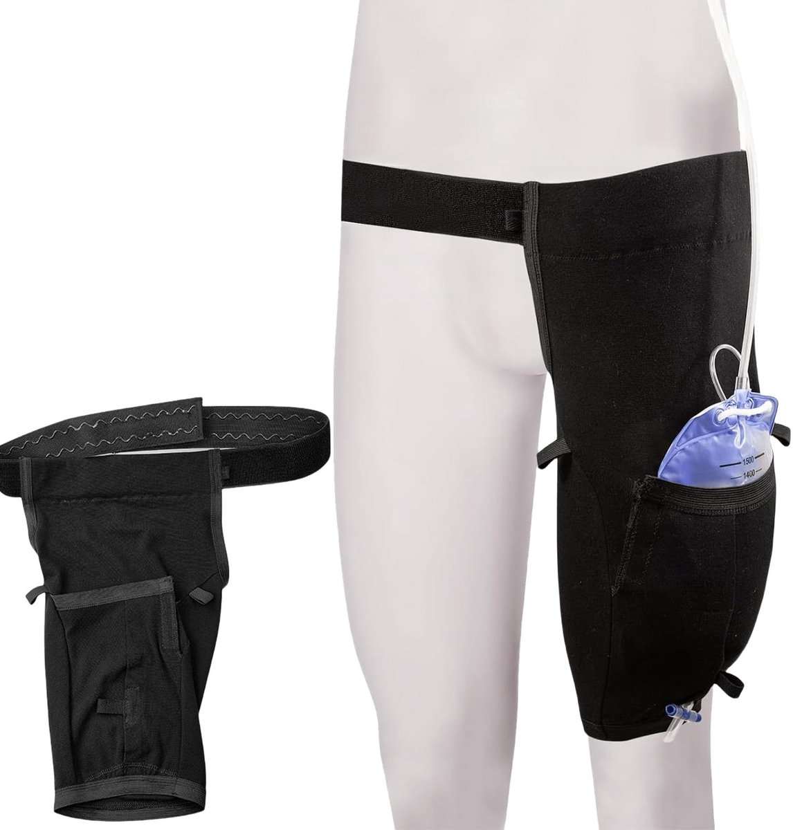 Solidchoice - Catheter Leg Bag Houder met Band voor Incontinentie