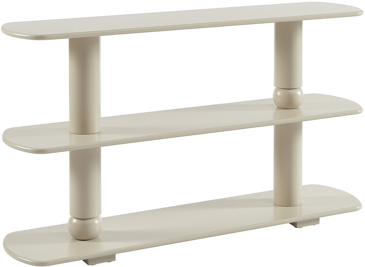 Vente-unique Wandplank met 2 planken in MDF - Beige TOPAWA