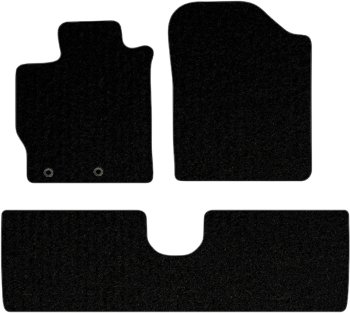 Automatten Toyota Yaris 2011-2020 - Velours - Perfecte pasvorm - 3-delig