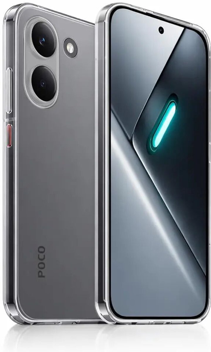 Transparant Dun TPU Hoesje Geschikt voor Xiaomi Poco X8 Pro | Back Cover | Lichtgewicht | Ultra Dun | Flexibel | Zacht | Doorzichtig