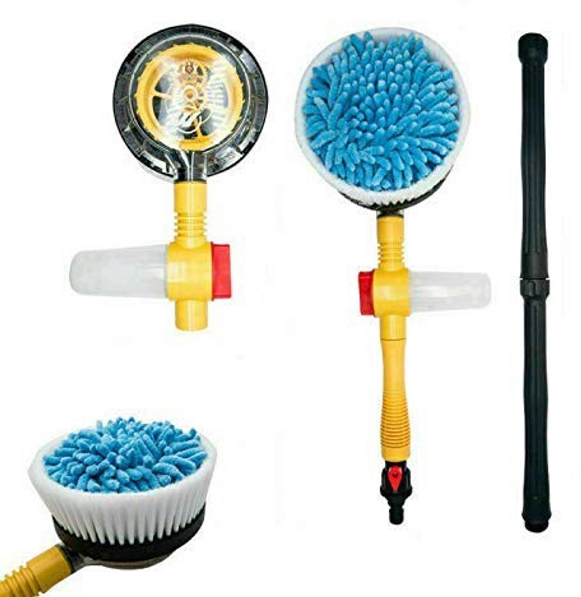 Solidchoice - Automatische Rotating Car Wash Borstel met Zeepreservoir