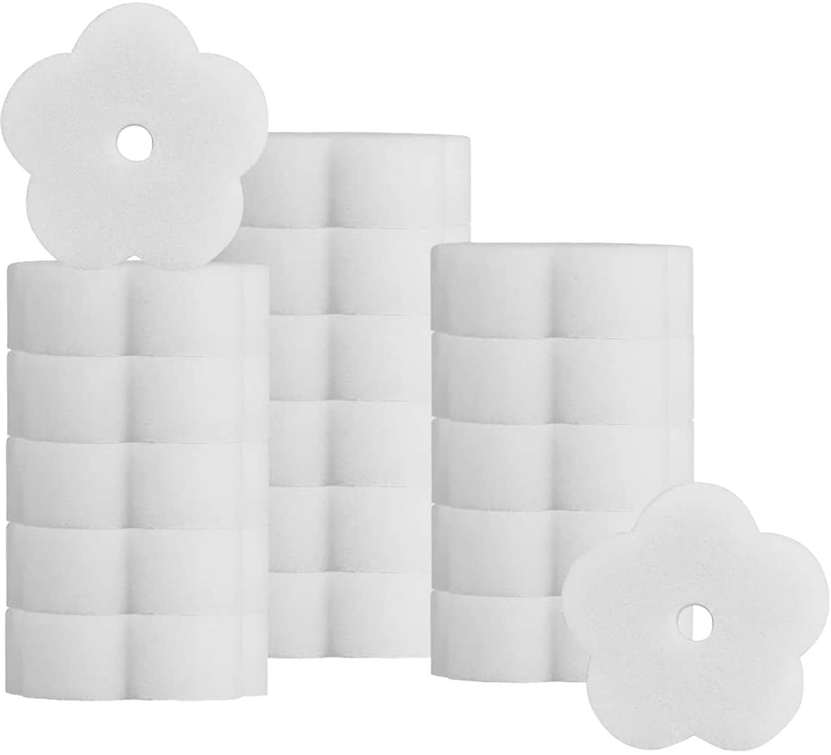 Solidchoice - Set van 18 Olieabsorberende Spons voor Zwembaden