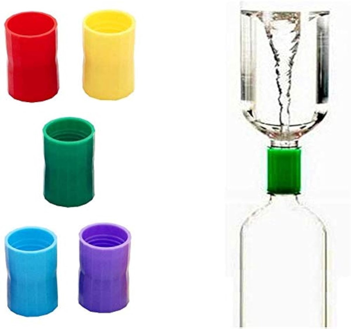 Solidchoice - Tornado Tube Connector voor Wetenschappelijke Experimenten (5-Pack)