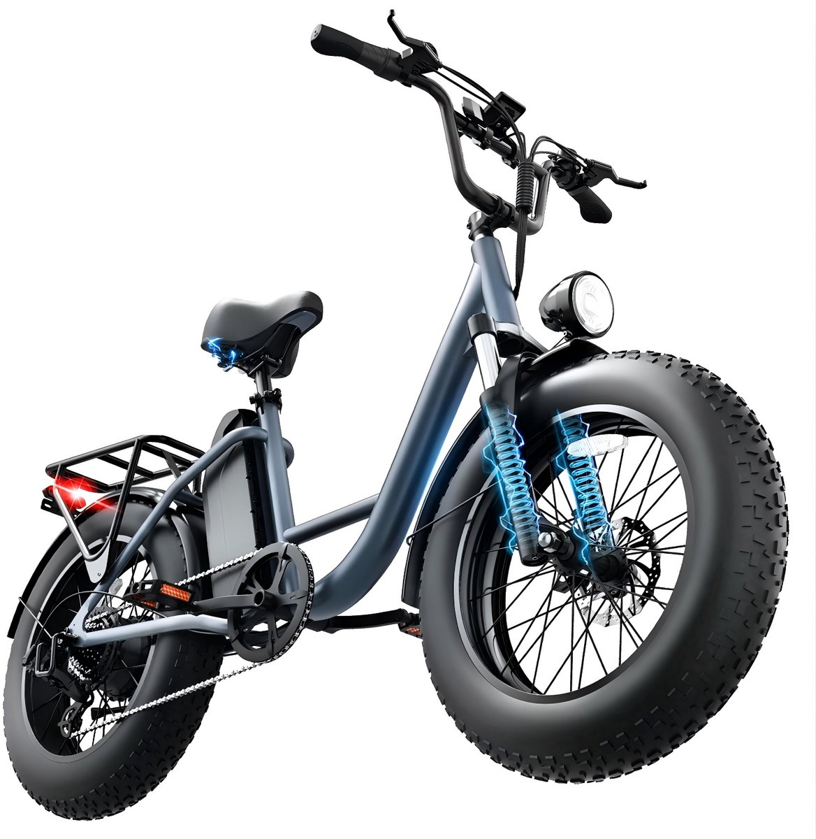 E20PRO 20"x4 elektrische fiets met uitneembare 48V 15,6Ah-accu