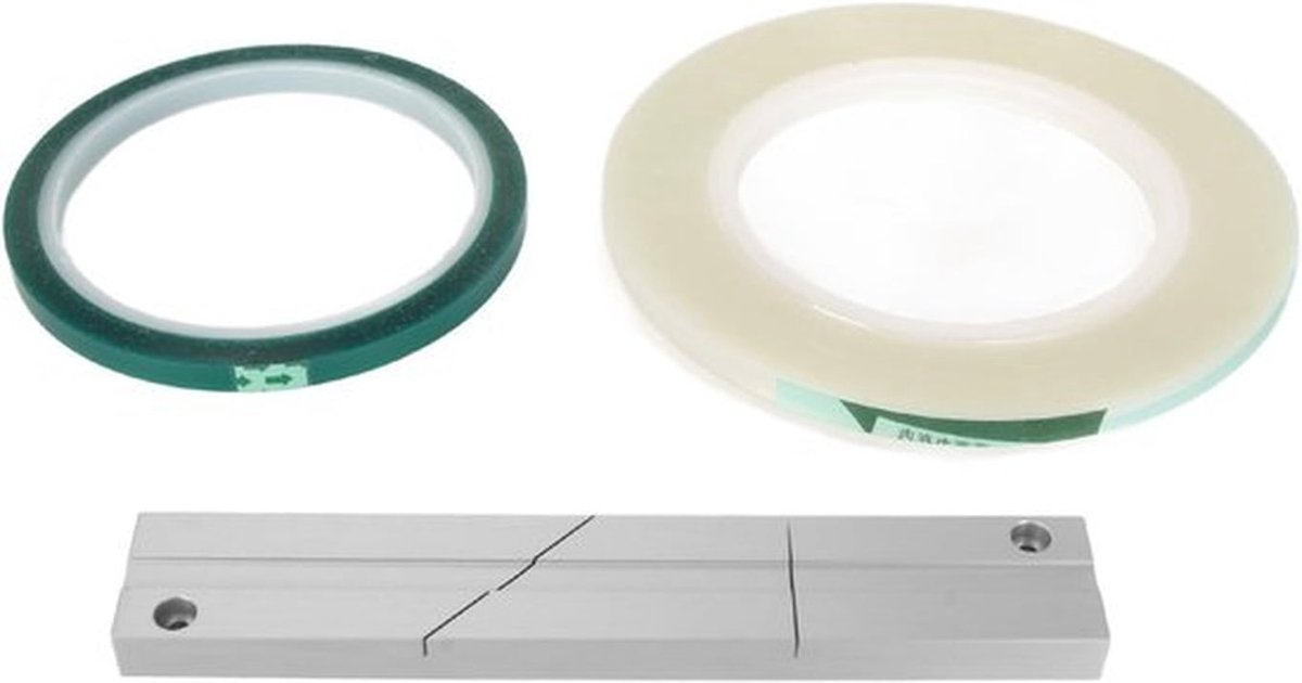 Tape Splicing Set voor Open Reel Tape Media met Split Tape en Leader Tape voor Revoxsonido, Ideaal voor Audioproductie en Geluidsherstel