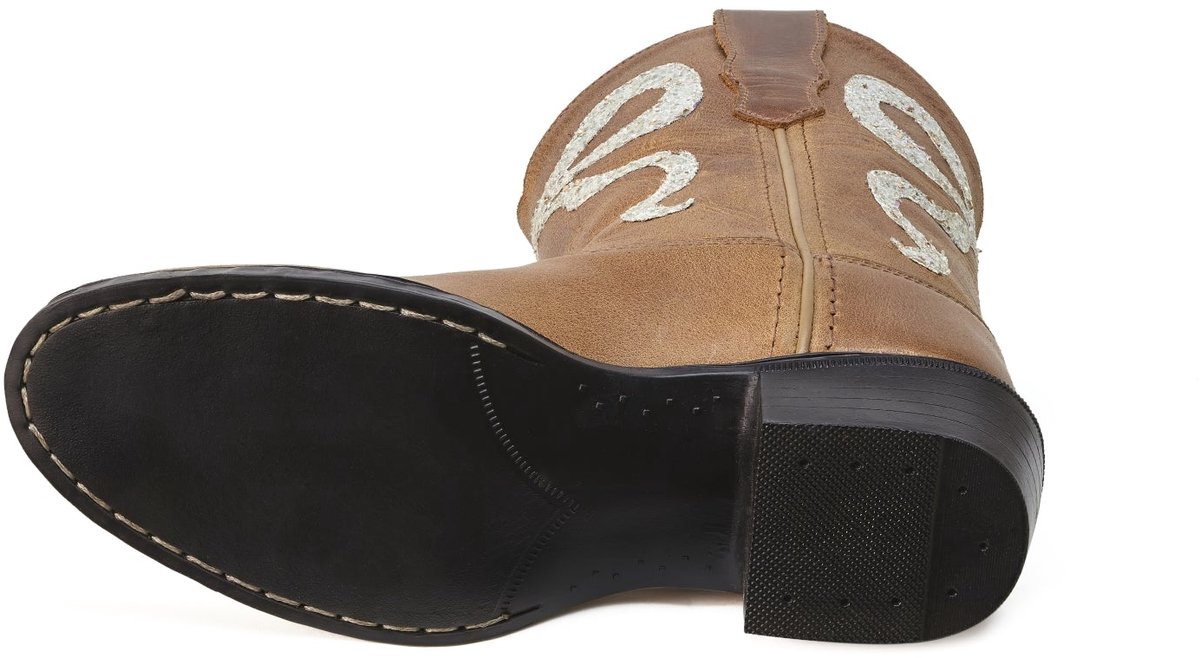 Bootstock Bow Cowboylaarzen - Kinderen - Diamant - Leer