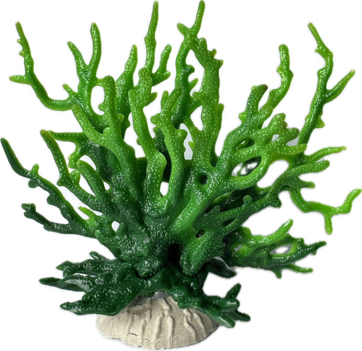 Kunstmatige Koraalrif Decoratie Groen 18cm voor Aquarium & Terrarium