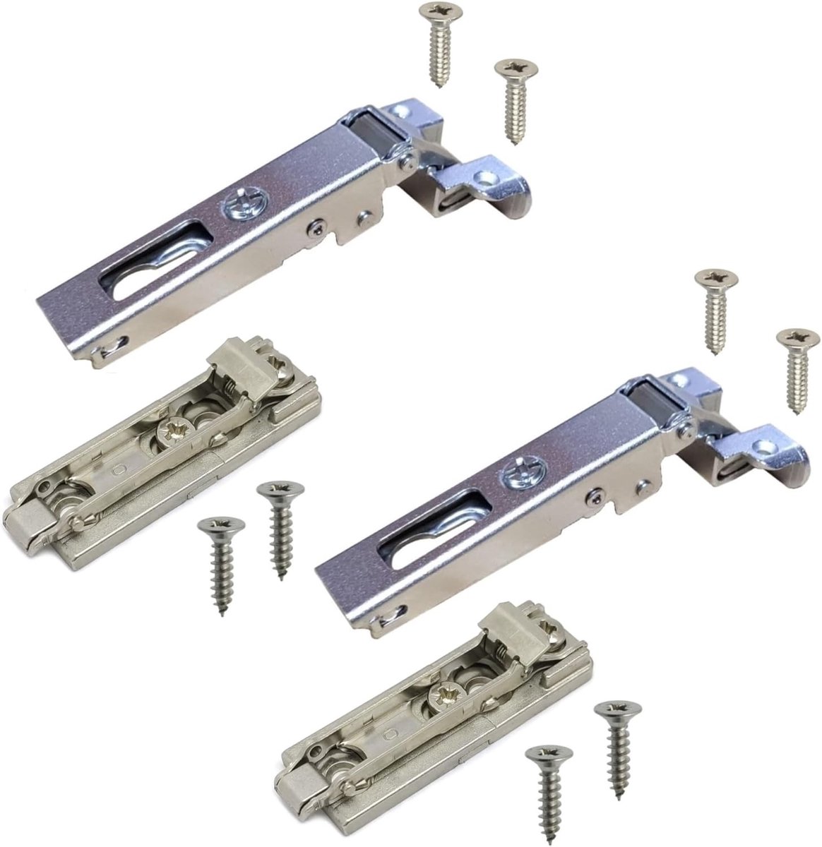 SALICE Hinges, Door hinge with opening 105° various applications (metal profiles, collar: 0 base H00 wood screw) - ShopVlot