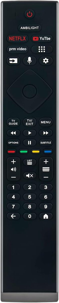 ALLIMITY Voice Remote Control Compatible with Philips OLED TV 996592302758 PUS8818 50PUS8897/12 OLED808 55OLED908 - ShopVlot
