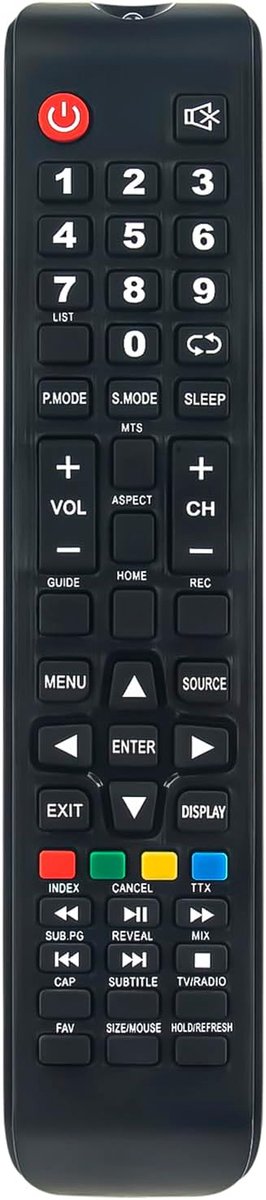 ALLIMITY Remote Control Compatible with INFINITON Manta TV INTV-40LA580 INTV-40LA583 INTV-40MA700 20LHN38L 32LHA123E - ShopVlot