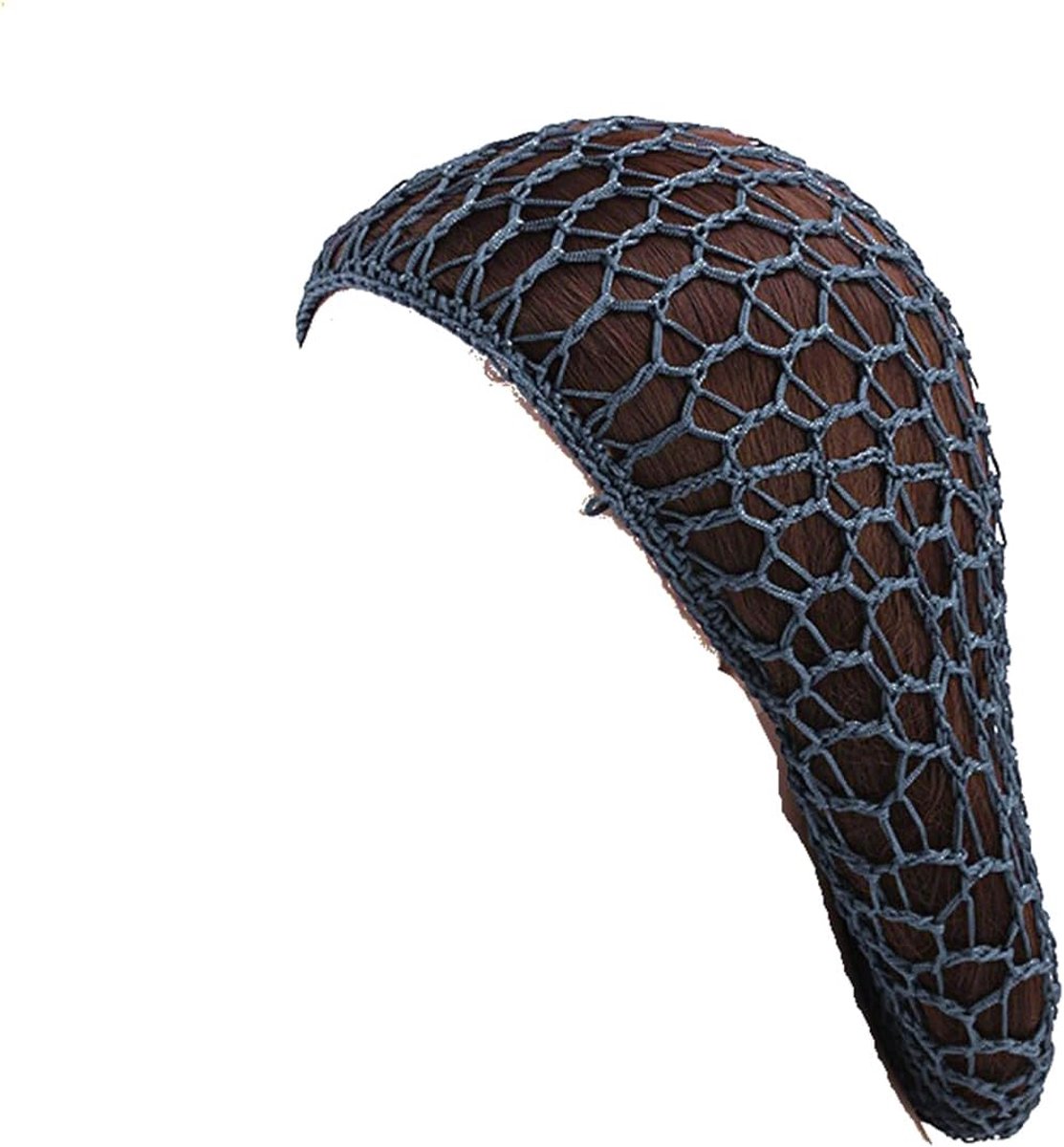 2 stuks mesh gehaakt haarnet voor dames, gehaakte haarwikkel, haarnet, gebreide gehaakte muts voor vrouwen, slaapmuts, slaapmuts