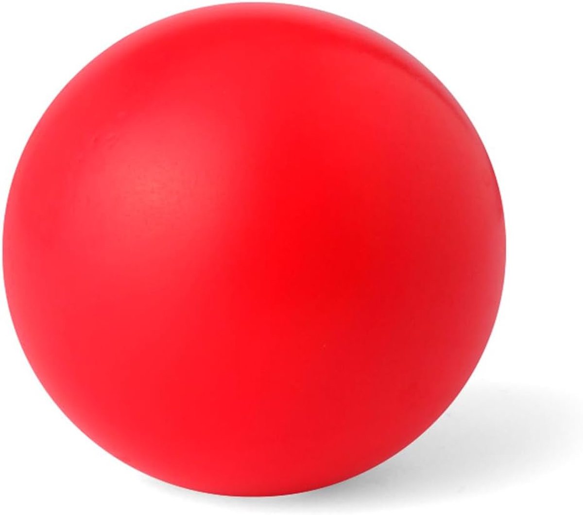 Anti-stressbal, rood, 7 cm, anti-stressbal voor het verminderen van stress, verlichting van angst en ontspanning van de hand, ideaal voor handoefeningen en verbetering van de concentratie