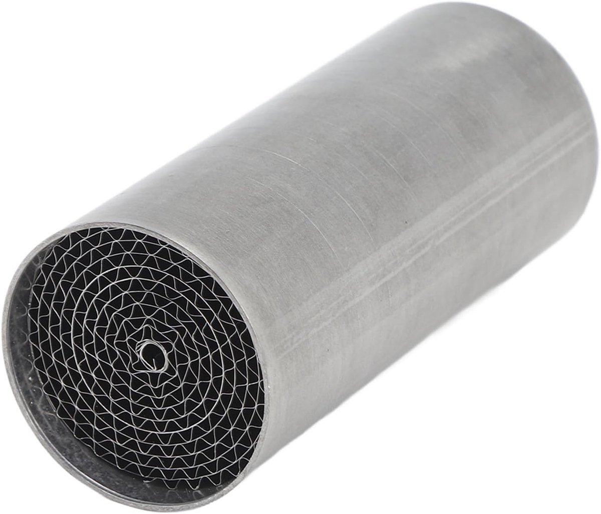 Uitlaat Katalysator RVS Voor Midden Uitlaatdemper Katalysator Universeel Voor Motor (42 * 100 mm)